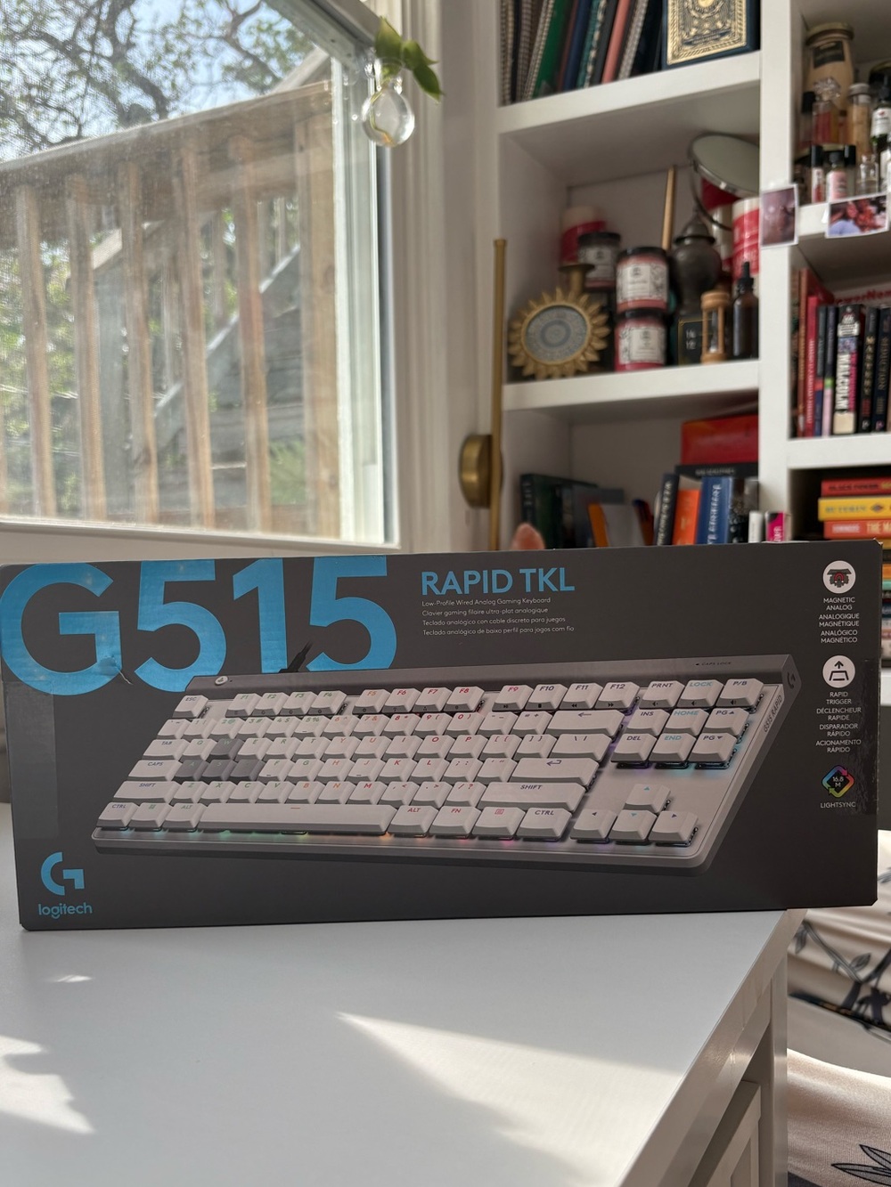 Logitech G515 Rapid TKL Low-Profile Wired Gaming Keyboard